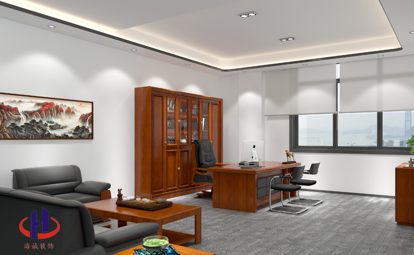 深圳博柯安機電有限公司辦公室設(shè)計裝修